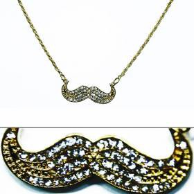 art: 31-4490 Collar Bigote Strass